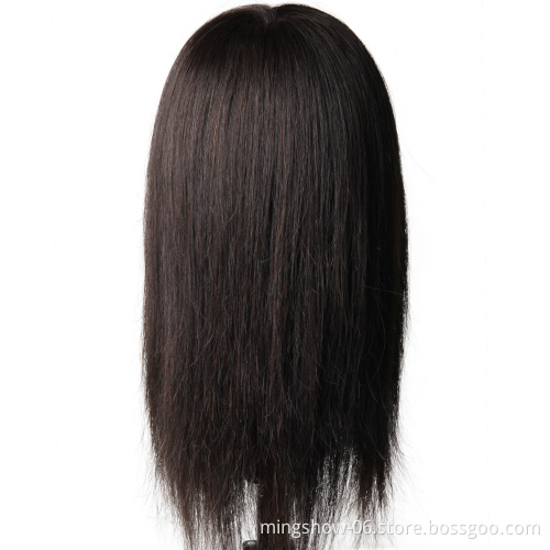 Mannequin head training head 100% human hair doll heads hairdressing